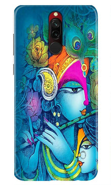 Radha Krishna Mobile Back Case for Xiaomi Redmi 8 (Design - 288)