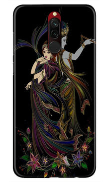 Radha Krishna Mobile Back Case for Xiaomi Redmi 8 (Design - 290)