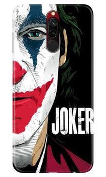Joker Mobile Back Case for Xiaomi Redmi 8  (Design - 301)