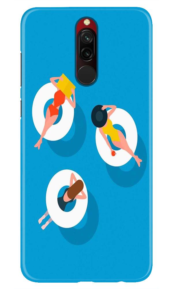 Girlish Mobile Back Case for Xiaomi Redmi 8  (Design - 306)