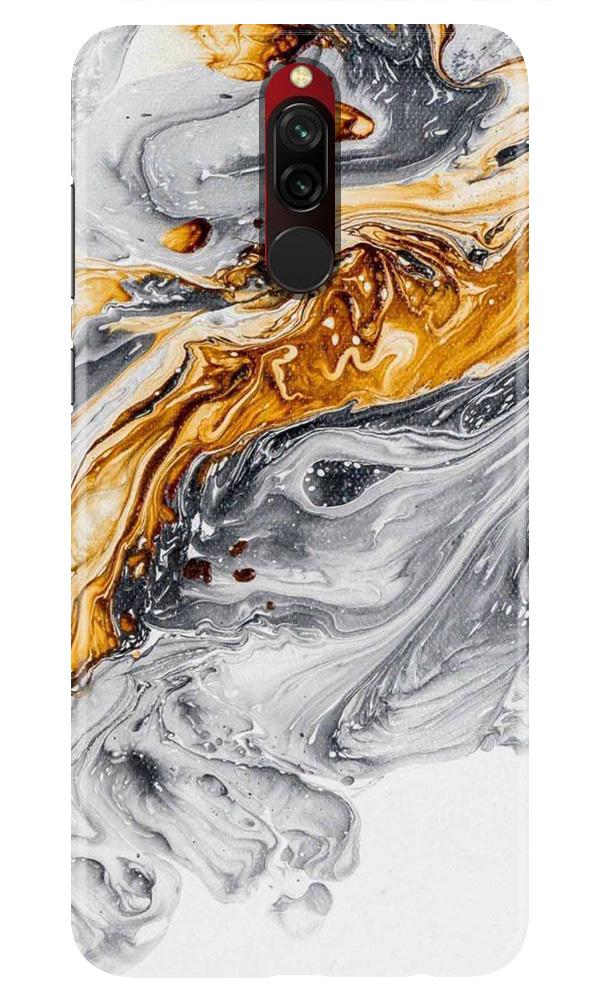 Marble Texture Mobile Back Case for Xiaomi Redmi 8(Design - 310)