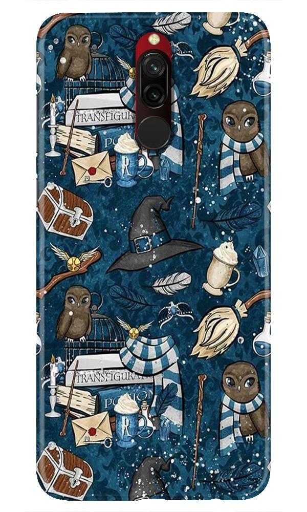 Magic Mobile Back Case for Xiaomi Redmi 8  (Design - 313)