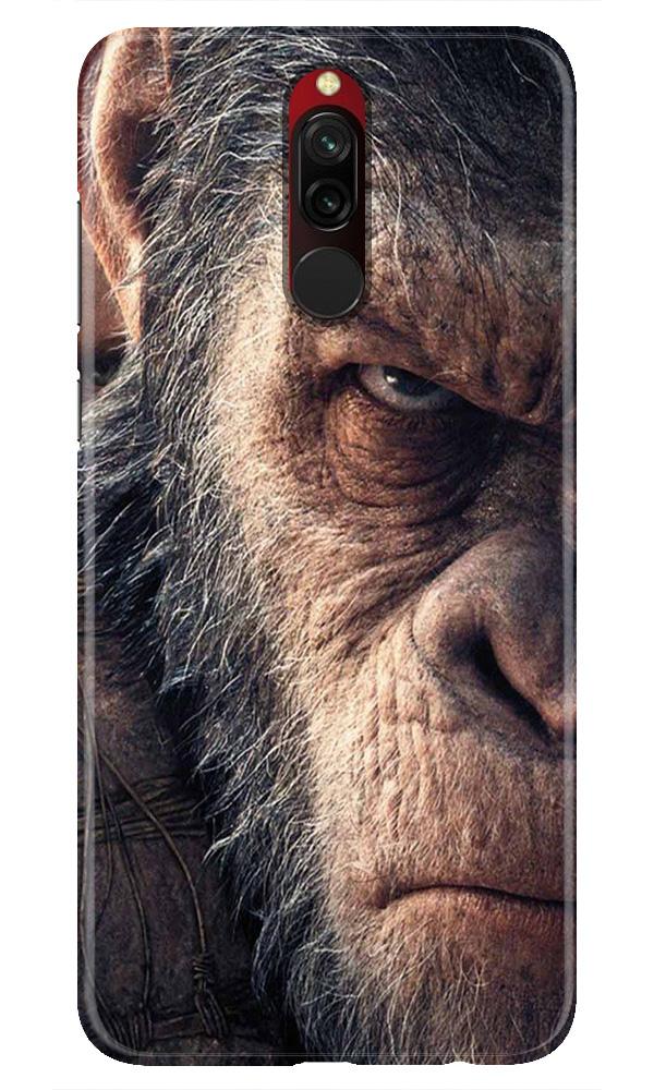 Angry Ape Mobile Back Case for Xiaomi Redmi 8(Design - 316)