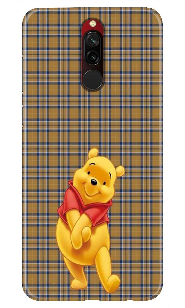 Pooh Mobile Back Case for Xiaomi Redmi 8  (Design - 321)