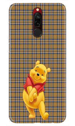 Pooh Mobile Back Case for Xiaomi Redmi 8(Design - 321)
