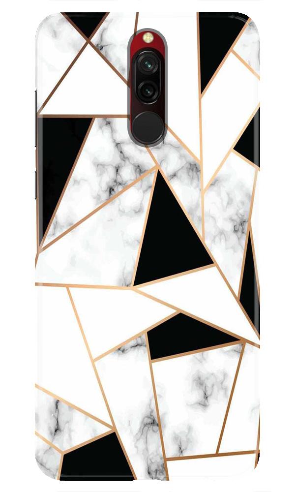 Marble Texture Mobile Back Case for Xiaomi Redmi 8(Design - 322)