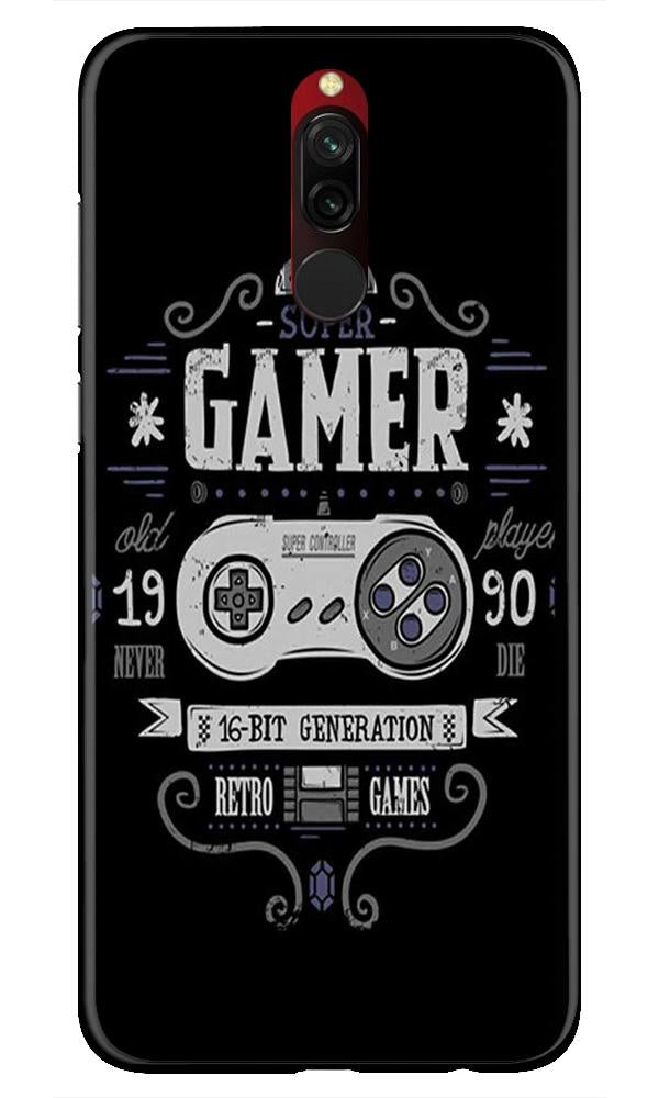 Gamer Mobile Back Case for Xiaomi Redmi 8(Design - 330)