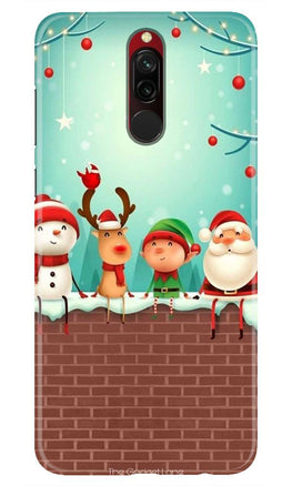 Santa Claus Mobile Back Case for Xiaomi Redmi 8(Design - 334)