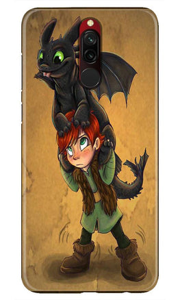 Dragon Mobile Back Case for Xiaomi Redmi 8(Design - 336)