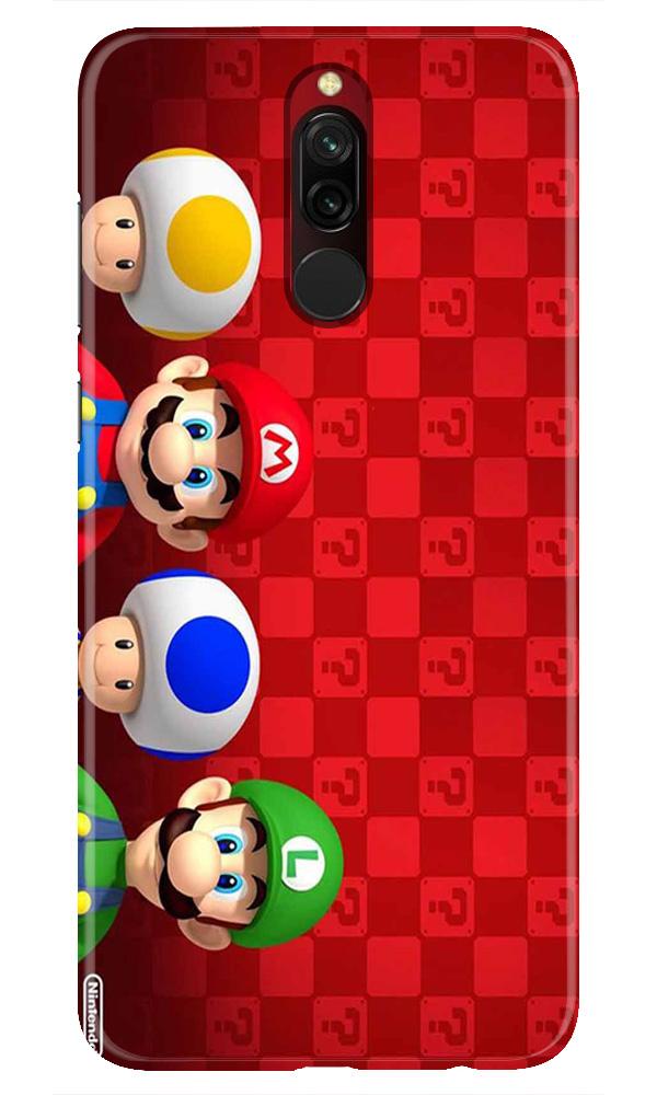 Mario Mobile Back Case for Xiaomi Redmi 8(Design - 337)