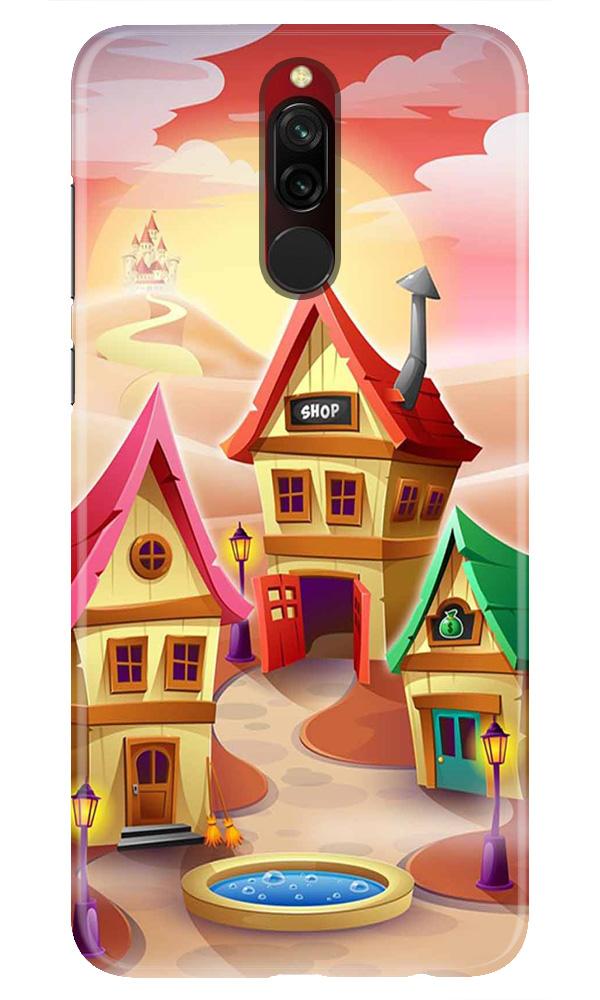 Sweet Home Mobile Back Case for Xiaomi Redmi 8(Design - 338)