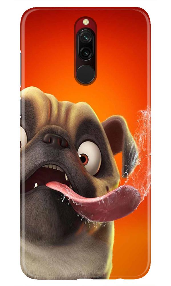 Dog Mobile Back Case for Xiaomi Redmi 8(Design - 343)