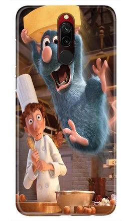 Ratatouille Mobile Back Case for Xiaomi Redmi 8(Design - 347)
