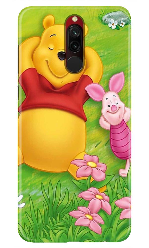 Winnie The Pooh Mobile Back Case for Xiaomi Redmi 8(Design - 348)