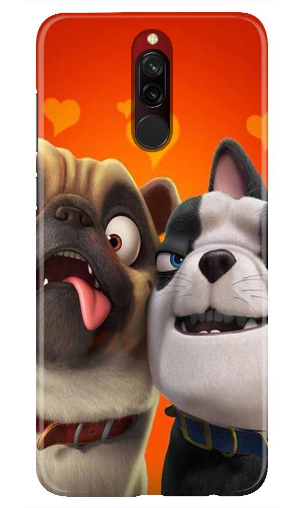 Dog Puppy Mobile Back Case for Xiaomi Redmi 8(Design - 350)