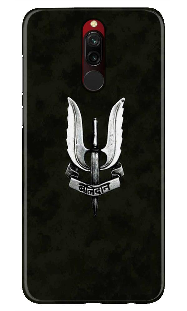 Balidaan Mobile Back Case for Xiaomi Redmi 8  (Design - 355)