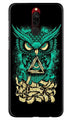 Owl Mobile Back Case for Xiaomi Redmi 8  (Design - 358)