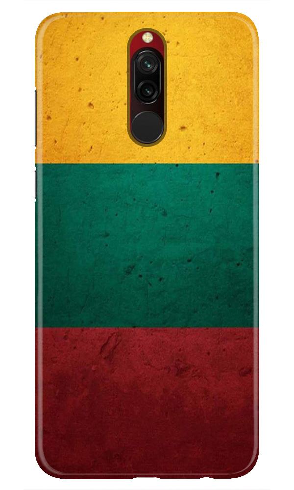 Color Pattern Mobile Back Case for Xiaomi Redmi 8  (Design - 374)