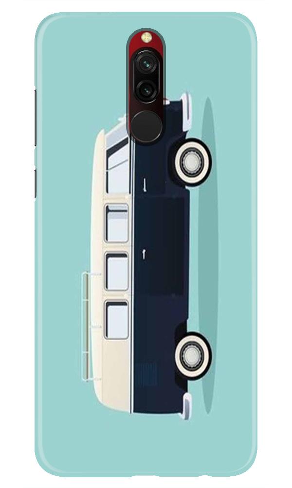 Travel Bus Mobile Back Case for Xiaomi Redmi 8(Design - 379)