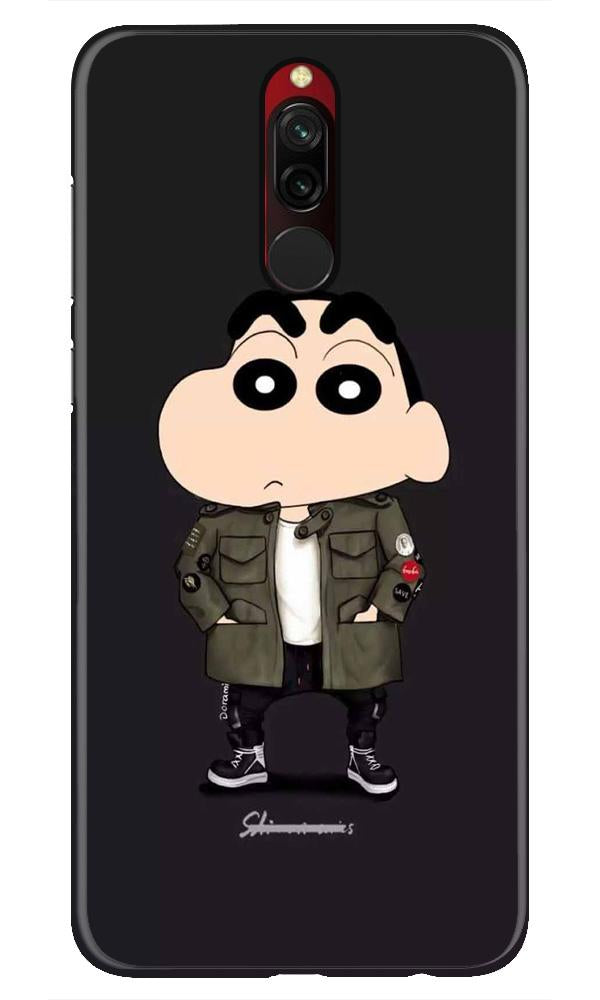 Shin Chan Mobile Back Case for Xiaomi Redmi 8  (Design - 391)