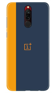 Oneplus Logo Mobile Back Case for Xiaomi Redmi 8  (Design - 395)