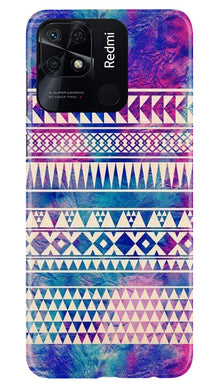 Modern Art Mobile Back Case for Redmi 10 (Design - 8)