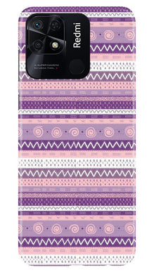 Zigzag line pattern3 Mobile Back Case for Redmi 10 (Design - 11)