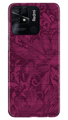 Purple Backround Mobile Back Case for Redmi 10 (Design - 22)