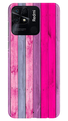 Wooden look Mobile Back Case for Redmi 10 (Design - 24)