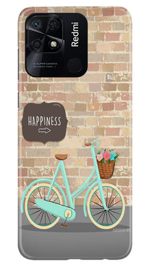 Happiness Mobile Back Case for Redmi 10 (Design - 53)