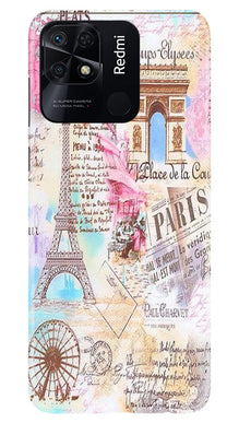 Paris Eiftel Tower Mobile Back Case for Redmi 10 (Design - 54)