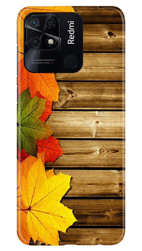 Wooden look3 Case for Redmi 10 Power