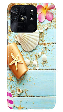 Sea Shells Mobile Back Case for Redmi 10 Power (Design - 63)