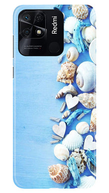 Sea Shells2 Mobile Back Case for Redmi 10 (Design - 64)