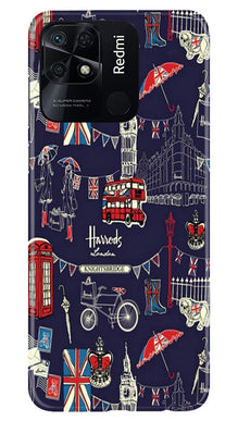 Love London Mobile Back Case for Redmi 10 (Design - 75)