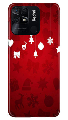 Christmas Mobile Back Case for Redmi 10 (Design - 78)