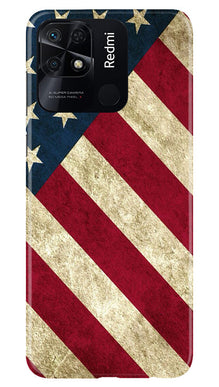 America Mobile Back Case for Redmi 10 (Design - 79)