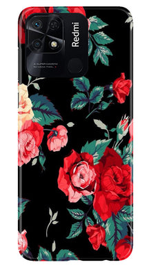 Red Rose2 Mobile Back Case for Redmi 10 (Design - 81)