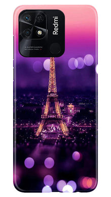 Eiffel Tower Mobile Back Case for Redmi 10 (Design - 86)
