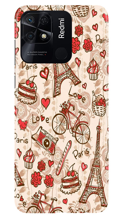 Love Paris Case for Redmi 10 Power  (Design - 103)