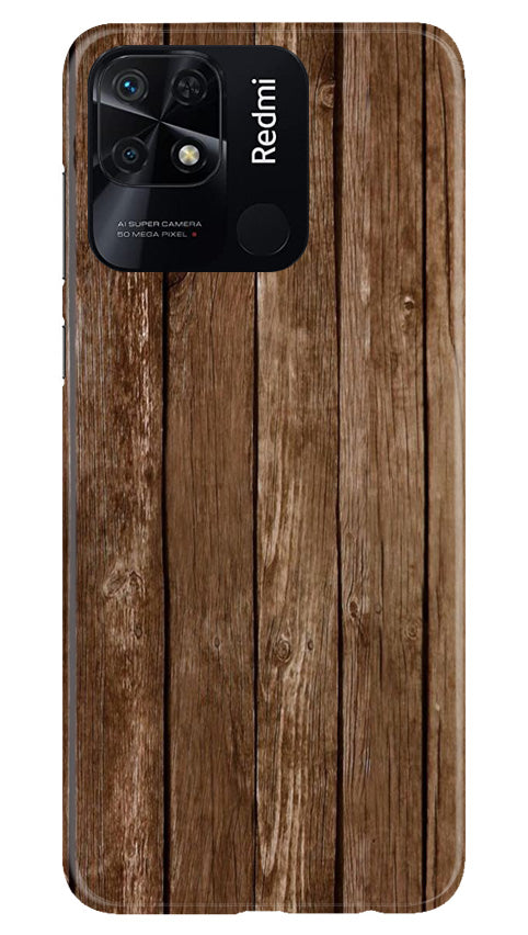 Wooden Look Case for Redmi 10  (Design - 112)