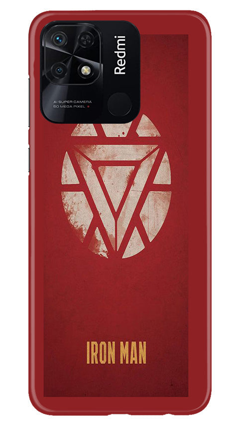 Iron Man Superhero Case for Redmi 10C  (Design - 115)