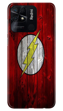 Flash Superhero Mobile Back Case for Redmi 10  (Design - 116)