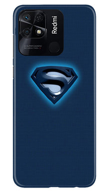 Superman Superhero Mobile Back Case for Redmi 10  (Design - 117)