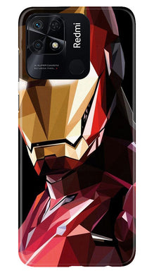 Iron Man Superhero Mobile Back Case for Redmi 10  (Design - 122)
