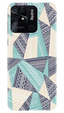 Desingner Pattern Mobile Back Case for Redmi 10C  (Design - 123)