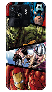 Avengers Superhero Mobile Back Case for Redmi 10  (Design - 124)