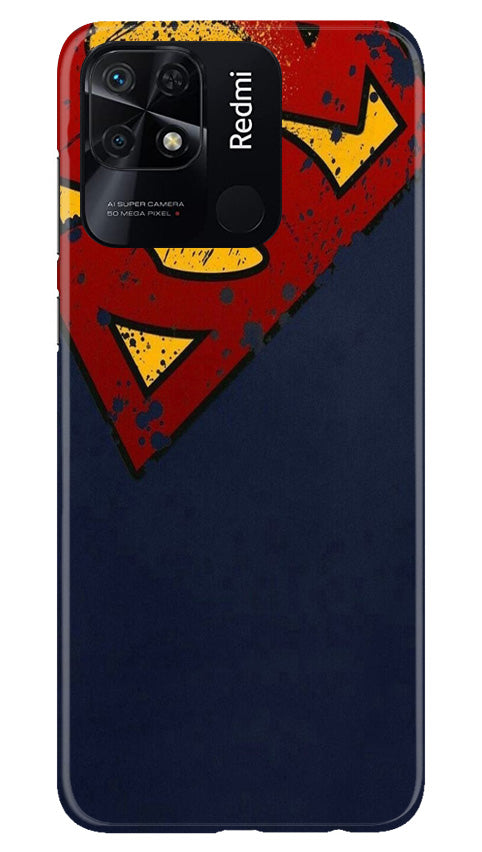 Superman Superhero Case for Redmi 10  (Design - 125)