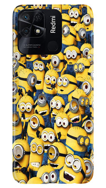 Minions Mobile Back Case for Redmi 10  (Design - 126)