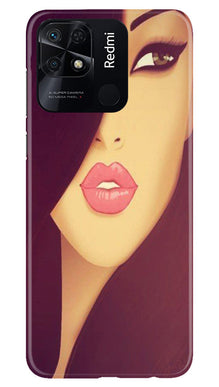 Girlish Mobile Back Case for Redmi 10C  (Design - 130)
